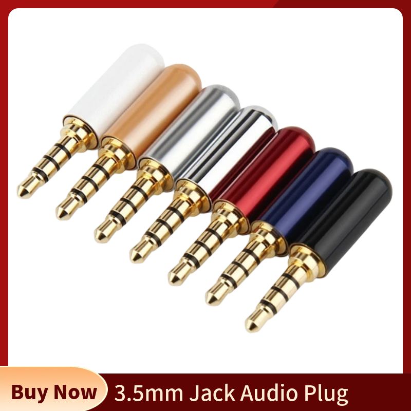 Audiophile Headphone Wired - แจ็คเสียง 3.5 มม. 4 ขั้ว ตัวเชื่อมต่อหูฟัง