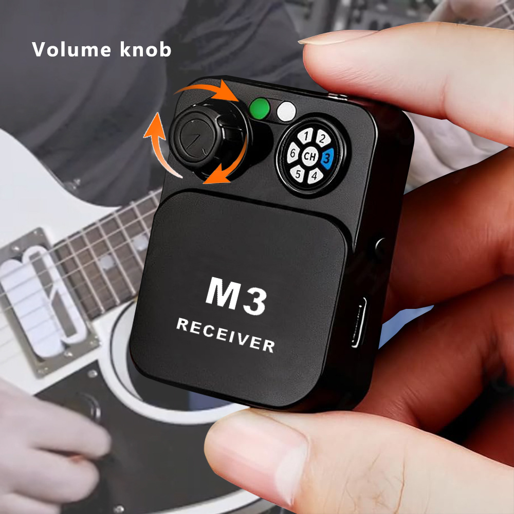 In Ear Monitor Iem - 2.4G ระบบมอนิเตอร์ไร้สายแบบใส่ในหู สเตอริโอ ความหน่วงต่ำ หูฟัง IEM