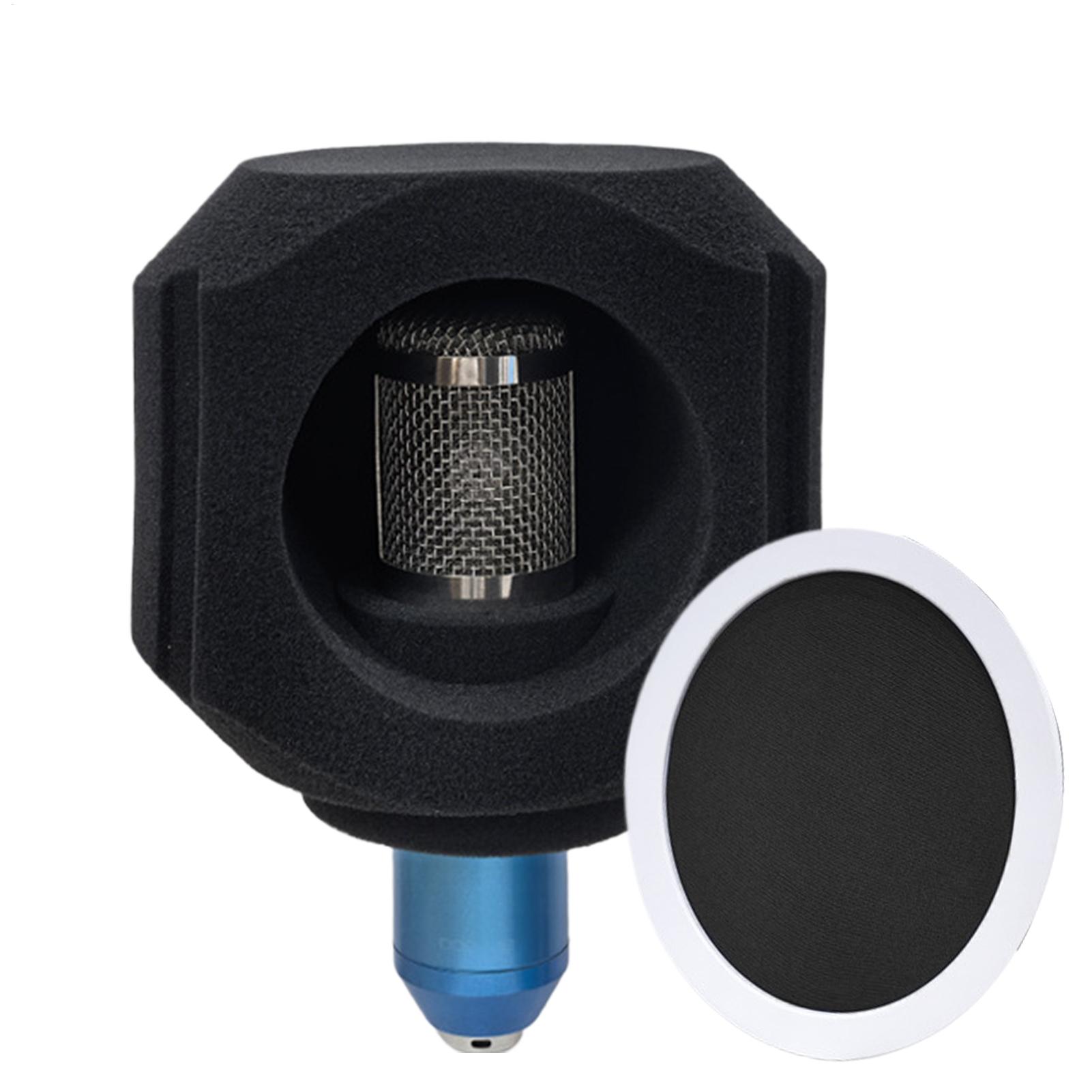 Shure Mic Sm58 - ฝาครอบไมโครโฟนแบบกันเสียง ลดเสียงรบกวน ป้องกันลม สำหรับการบันทึกเสียงในสตูดิโอและการร้องเพลง
