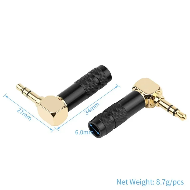 แจ็ค 3.5 มม. 90 องศา 1/8' 3 ขั - Audiophile Headphone Wired บทวิจารณ์และราคา
