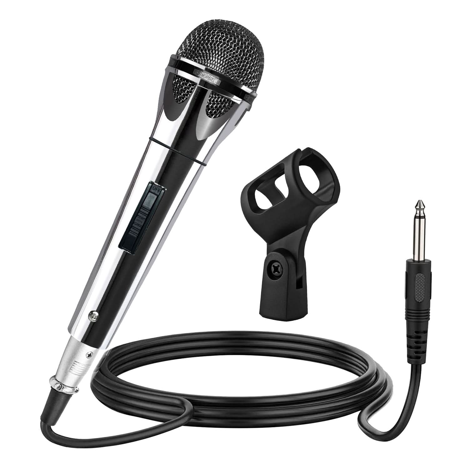 ไมโครโฟนไดนามิก 5 คอร์ XLR สำห - Shure Mic Sm58 บทวิจารณ์และราคา