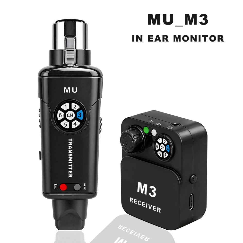 2.4G ระบบมอนิเตอร์ไร้สายแบบใส่ - In Ear Monitor Iem บทวิจารณ์และราคา