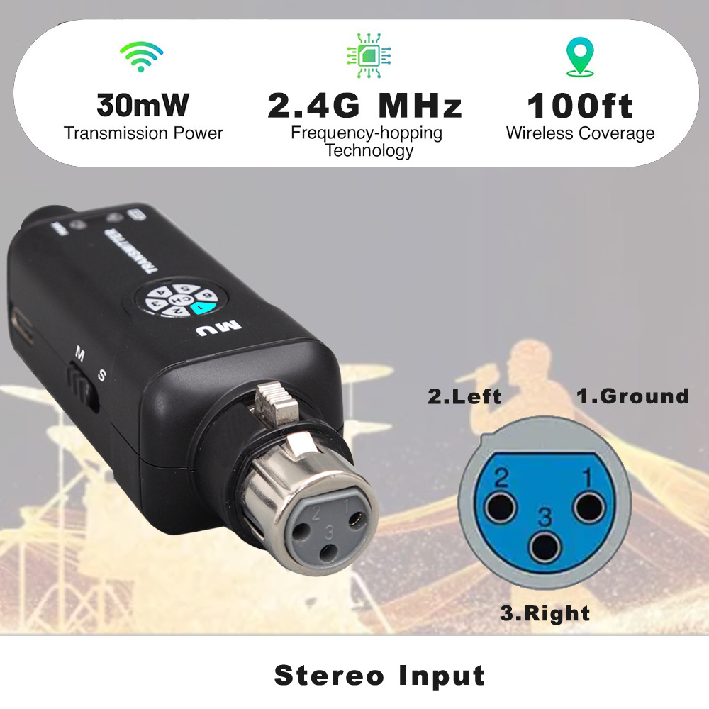 2.4G ระบบมอนิเตอร์ไร้สายแบบใส่ - In Ear Monitor Iem บทวิจารณ์และราคา