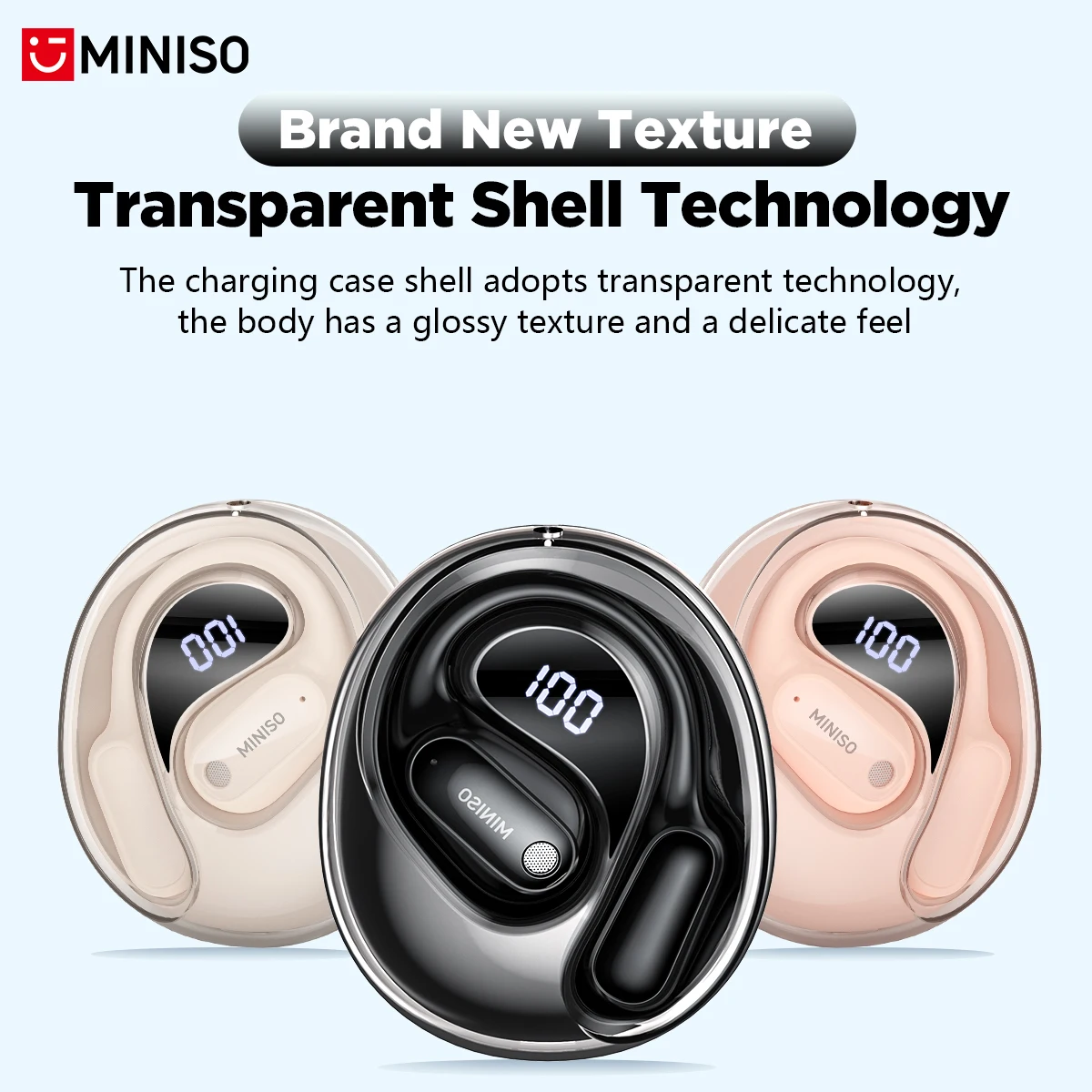 MINISO MS190 หูฟังแปลภาษาด้วยเ - Bluetooth Headset On Ear บทวิจารณ์และราคา