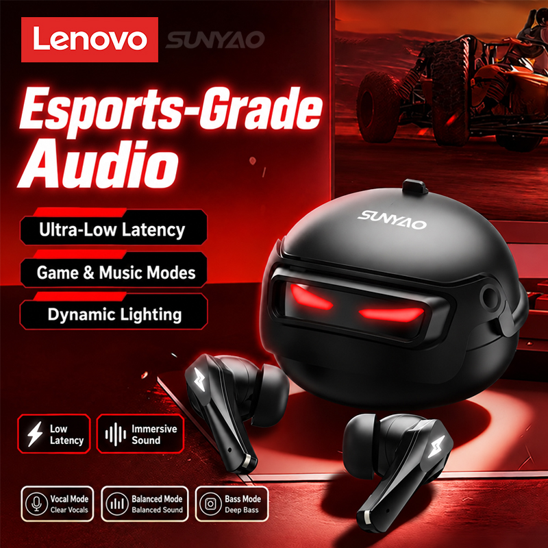 เลือกหูฟังเกมมิ่ง Lenovo GT101 - Bluetooth Headset On Ear บทวิจารณ์และราคา