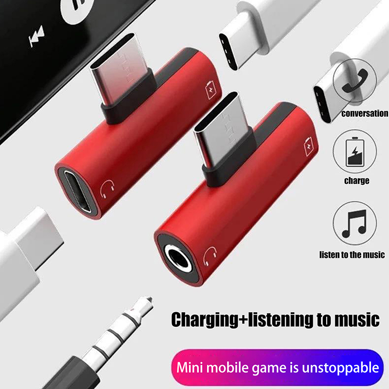 อะแดปเตอร์โลหะแปลงจาก USB Type - Earphone Splitter Jack บทวิจารณ์และราคา
