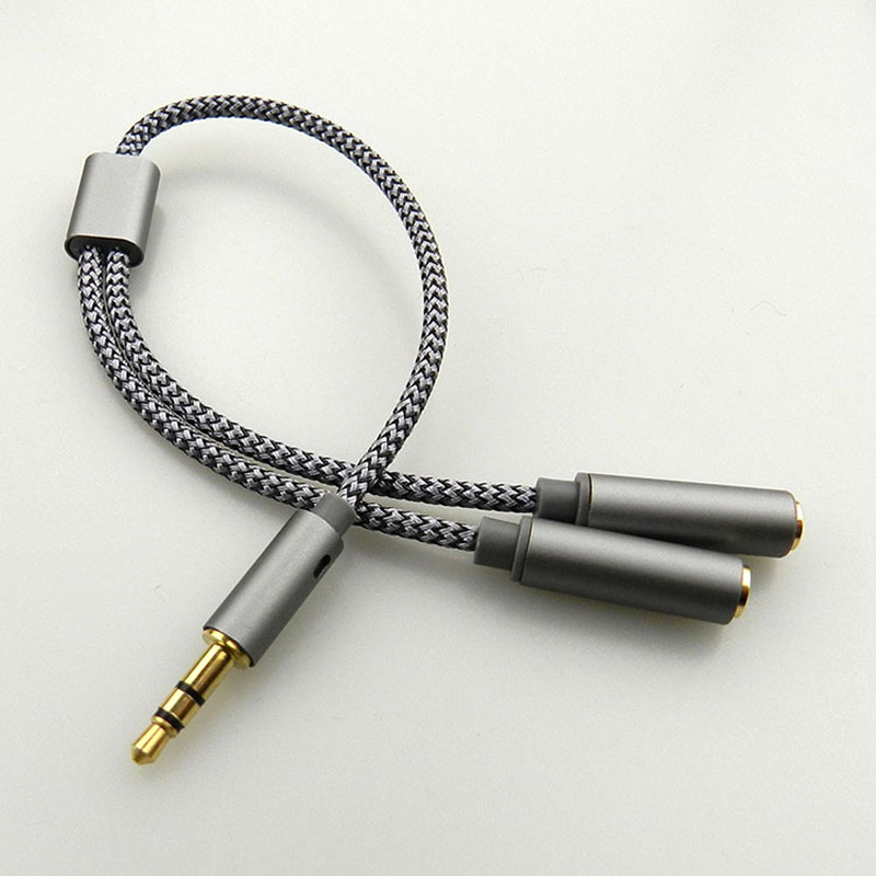 ตัวแยกสัญญาณเสียง 3.5 มม. แจ็ค - Earphone Splitter Jack บทวิจารณ์และราคา